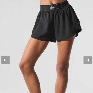 ALO Yoga Black Athletic Shorts